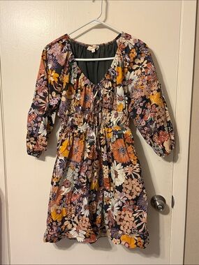 Floral boutique dress